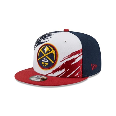 Sapca New Era Denver Nuggets NBA Splatter 9FIFTY Snapback - Albastri